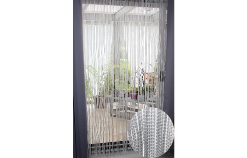 Vliegengordijn Swing Grijs 90 x 210 cm.