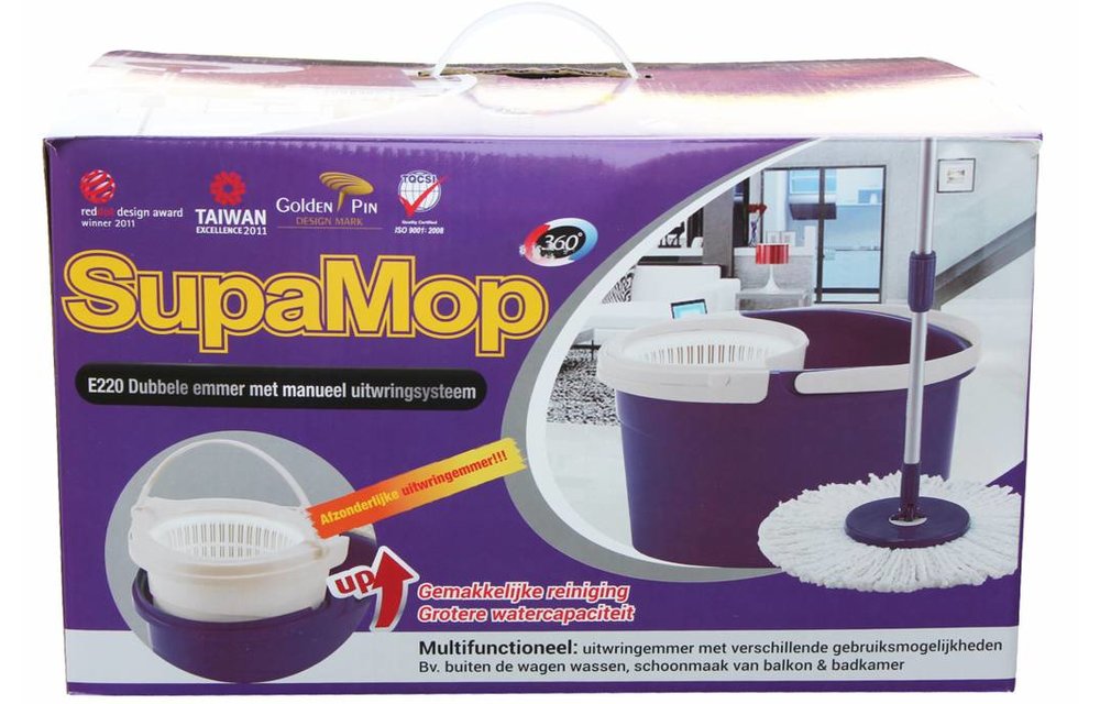 volgorde maaien Interpretatie Supa Mop UP & Down met uitneembaar uitwringsysteem | Megatip.be