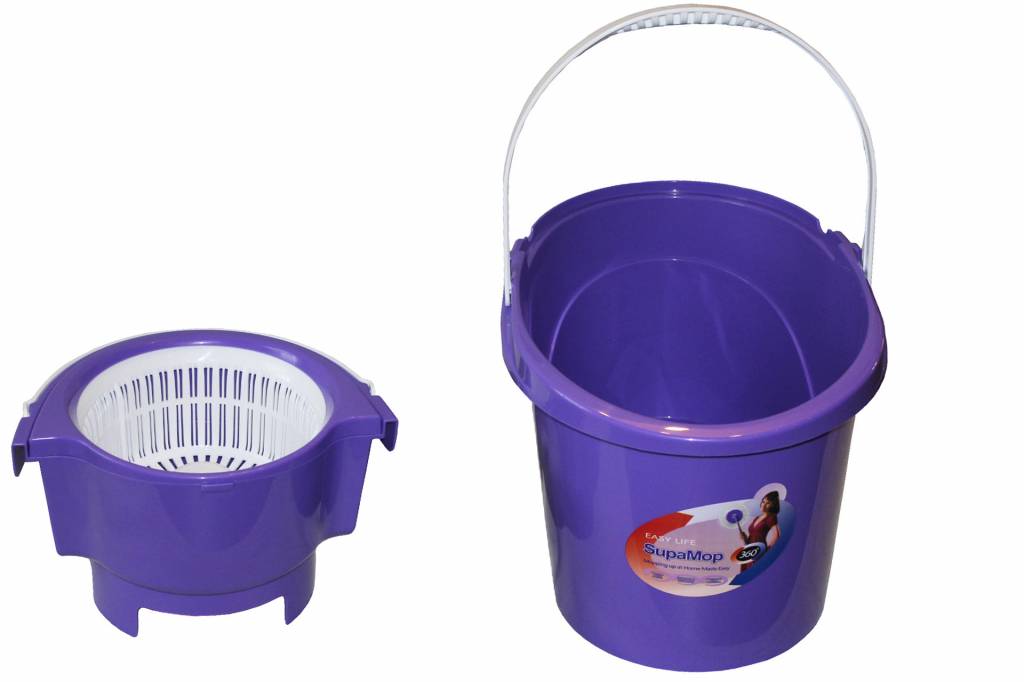 Supa Mop UP & Down met uitneembaar uitwringsysteem Supa Mop UP & Down met uitneembaar uitwringsysteem