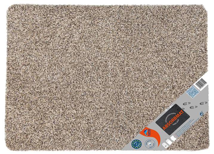 Wasbare droogloopmat Creme 40 x 55 cm. Wasbare droogloopmat Creme 40 x 55 cm.