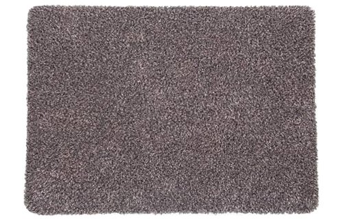 Wasbare droogloopmat Taupe 40 x 55 cm.