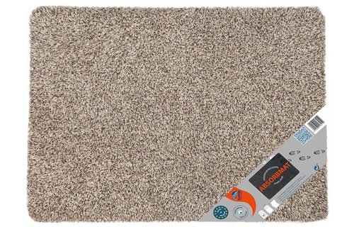 Wasbare droogloopmat Creme 45 x 65 cm.