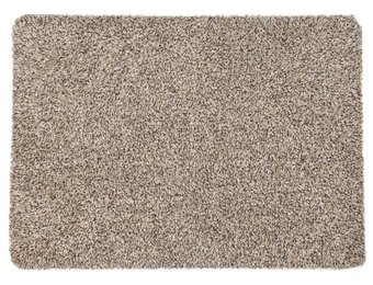 Wasbare droogloopmat Creme 50 x 75 cm.