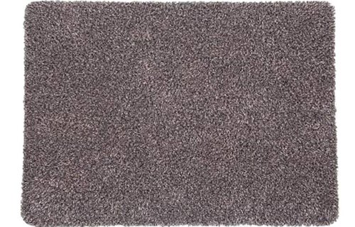 Wasbare droogloopmat Taupe 50 x 75 cm.