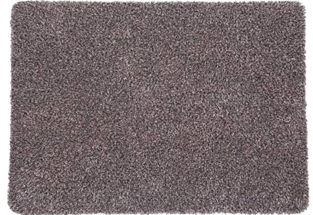 Wasbare droogloopmat Taupe 50 x 75 cm.