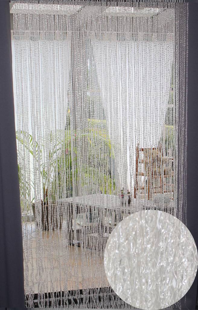 Vliegengordijn Twist transparant 90 x 210 cm.
