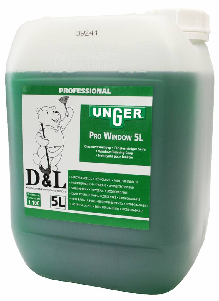 Liquid window cleaning soap 5 Liter