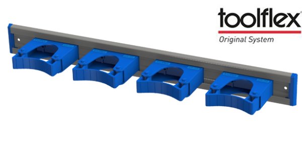 Toolflex ophangsysteem 50cm. incl. 4 houders Toolflex ophangsysteem 50cm. incl. 4 houders