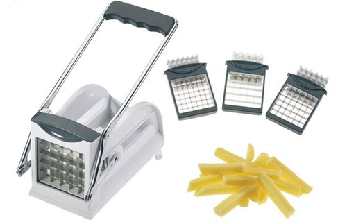Friet en groentesnijder , incl. 3 snijbladen