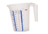 Maatbeker transparant 1 Liter