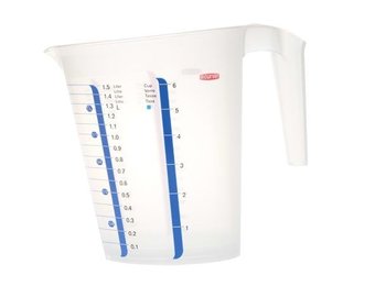 Maatbeker transparant 1,5 Liter