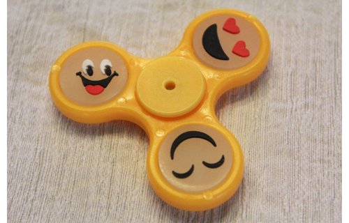 Hand spinner smiley Geel