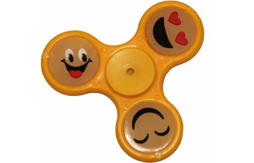 Hand spinner smiley Geel