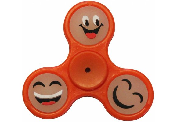 Hand spinner smiley Orange