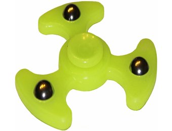 Hand spinner 3 balls Fluo groen