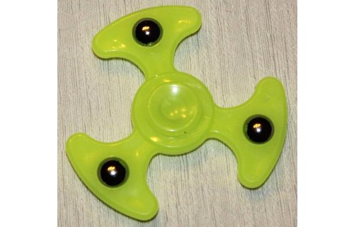 Hand spinner 3 balls Fluo groen