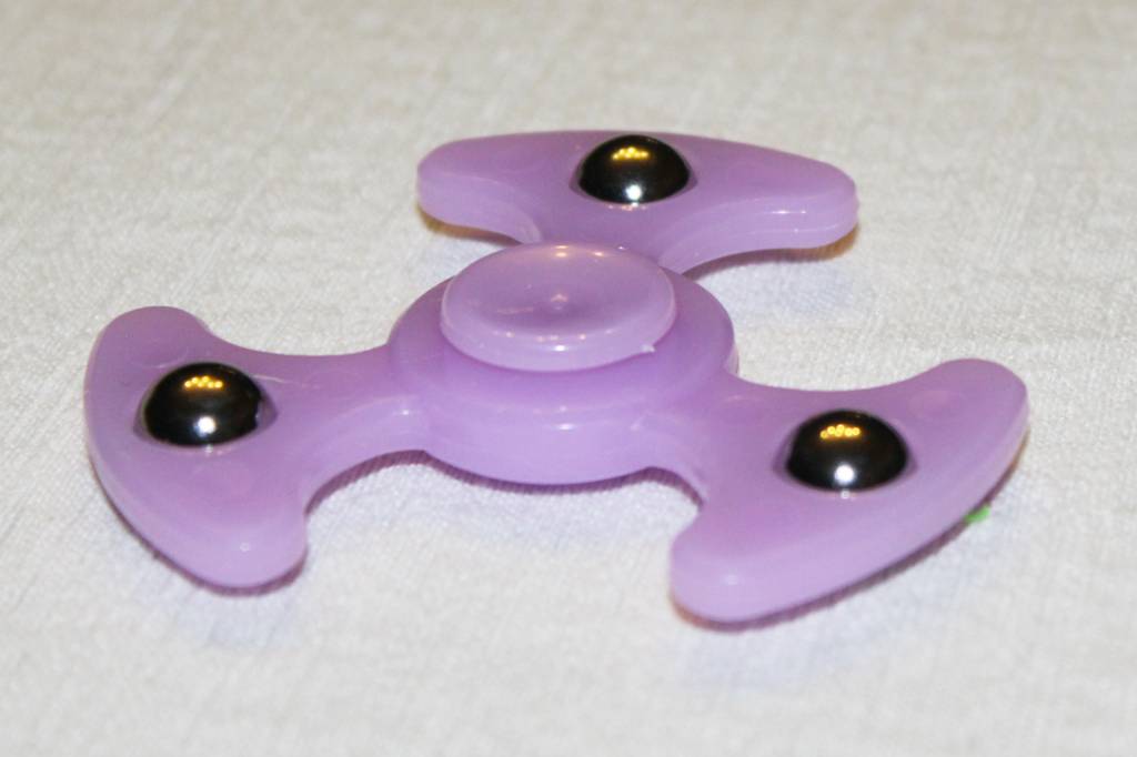 Hand spinner 3 balls Mauve