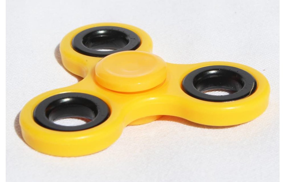 Fidget Hand Spinner Yellow