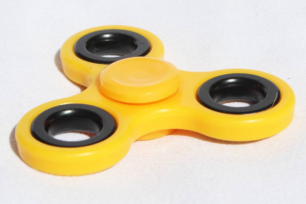Hand spinner Classic Geel Hand spinner Classic Geel