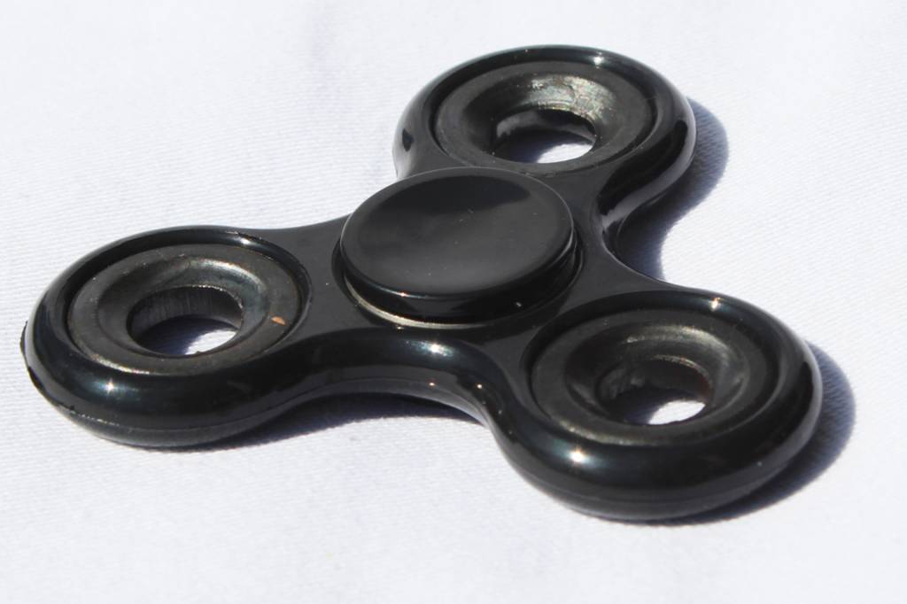 Hand spinner Classic Zwart / Solid