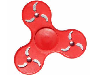 Hand spinner Tri-Blade Rood