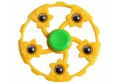 Hand spinner Geel 5 kogels rond