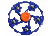 Hand spinner Blauw 5 kogels rond