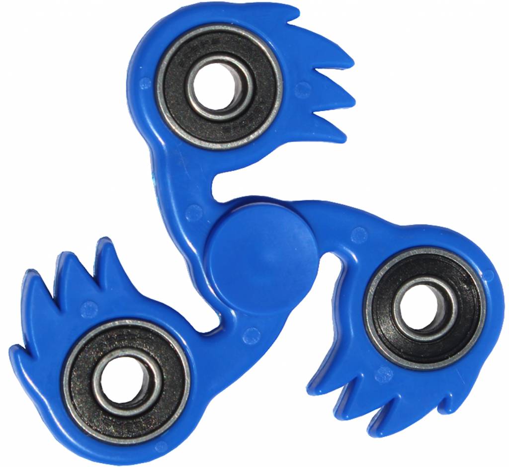 Ninja hand spinner extreem blauw