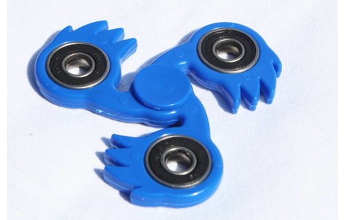 Ninja hand spinner extreem blauw