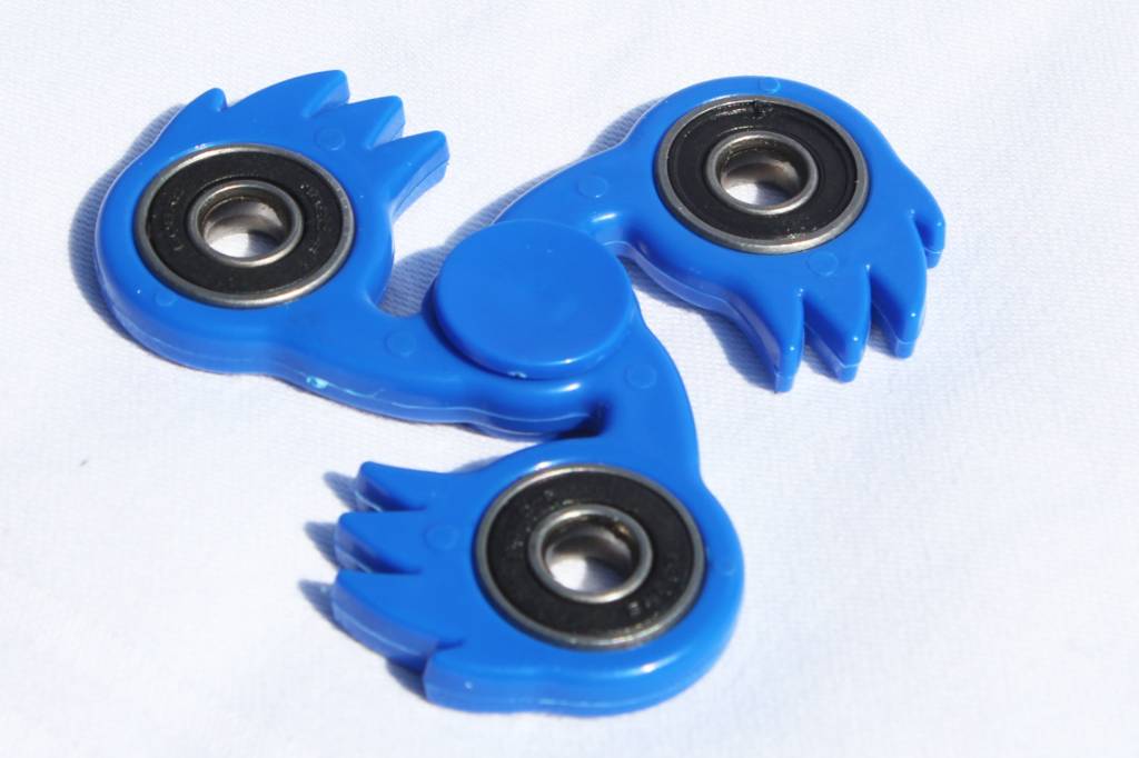 Ninja hand spinner extreem blauw Ninja hand spinner extreem blauw