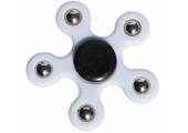 Hand spinner 5 arm kogels Wit