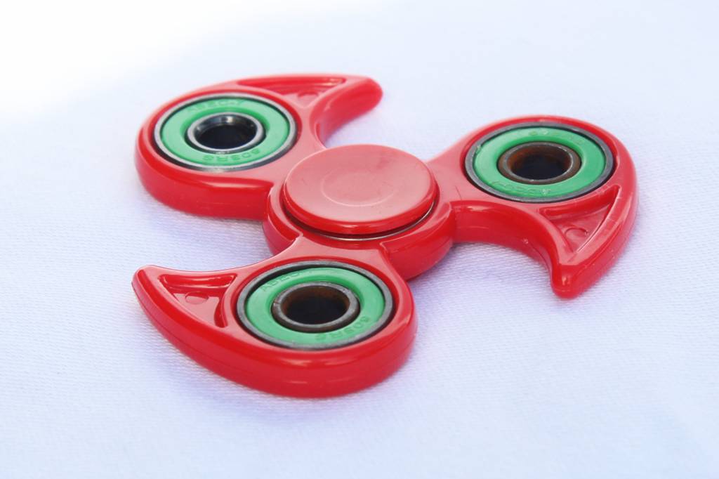 Hand spinner Ninja Rood Hand spinner Ninja Rood