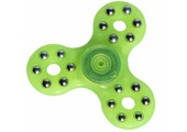 Hand spinner 18 kogeltjes Fluo geel