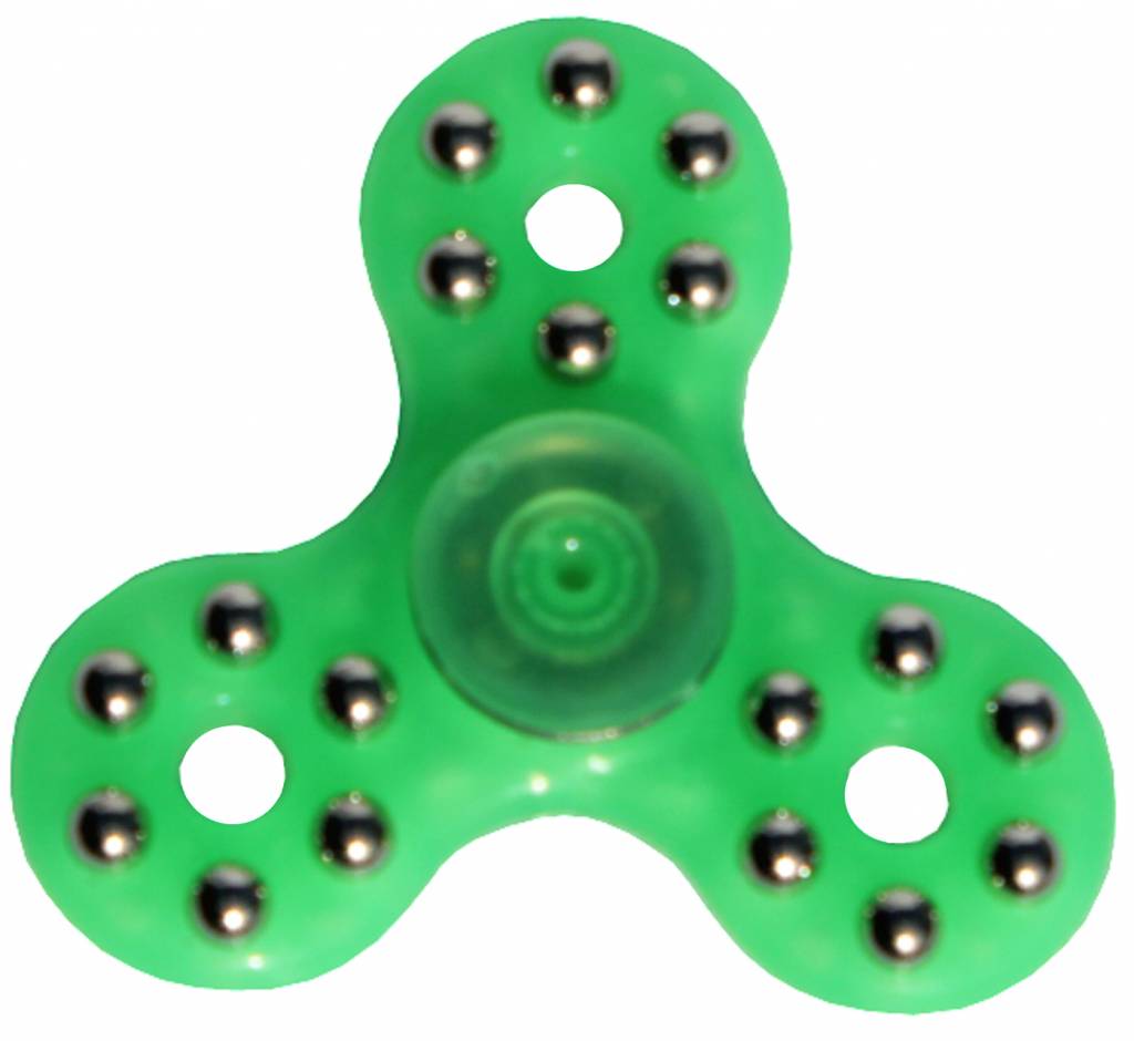 Hand spinner 18 kogeltjes Groen Hand spinner 18 kogeltjes Groen