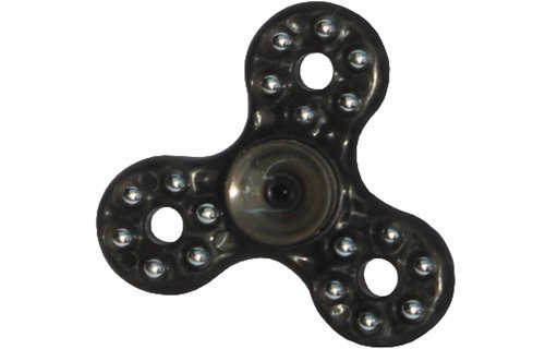 Hand spinner 18 kogeltjes Zwart
