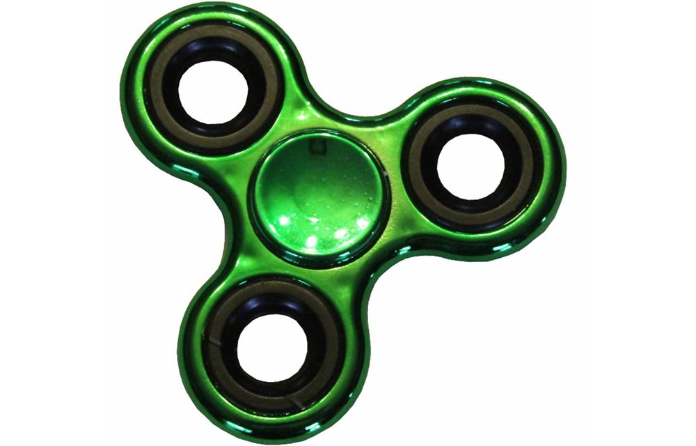Hand spinner basic Metal Groen Hand spinner basic Metal Groen