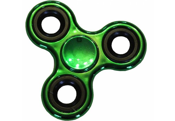 Hand spinner basic Metal Groen
