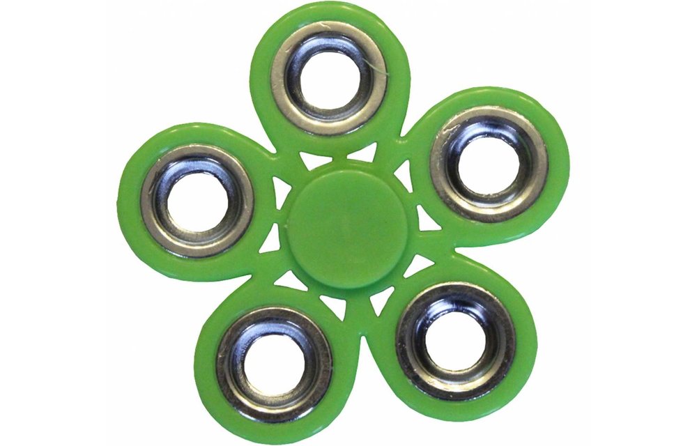 Hand spinner Bloem Metal Groen Hand spinner Bloem Metal Groen