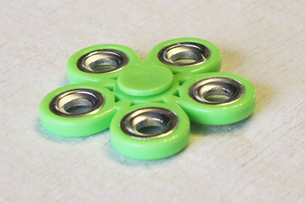 Hand spinner Bloem Metal Groen Hand spinner Bloem Metal Groen