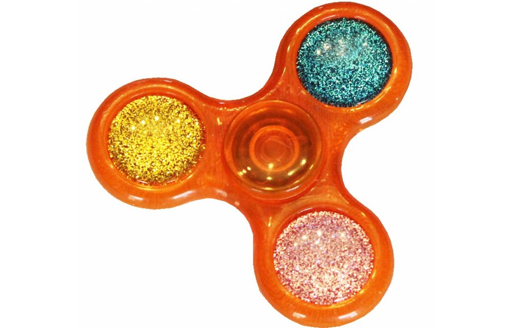 Hand spinner Basic Glitter Orange Hand spinner Basic Glitter Orange