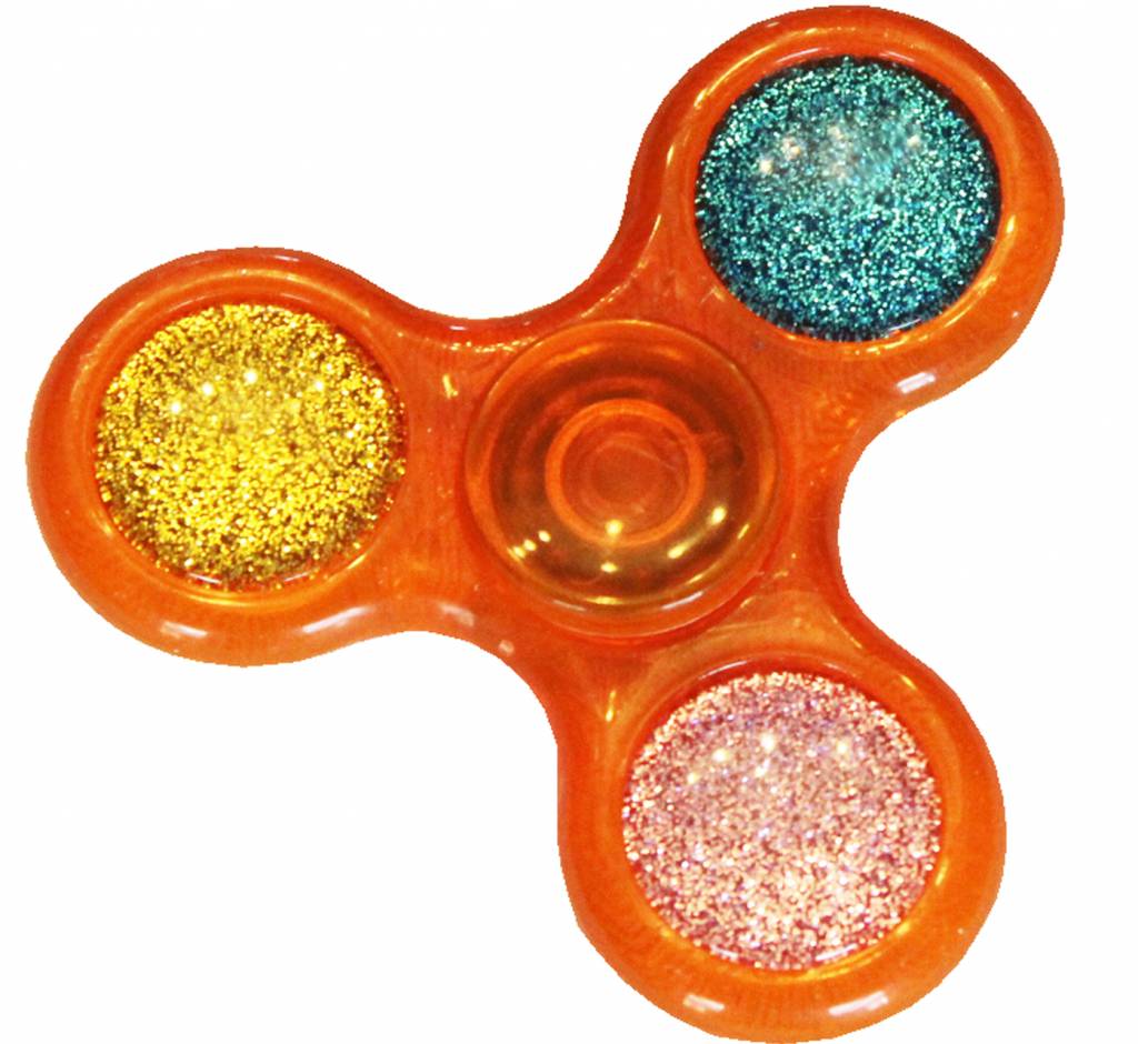 Hand spinner Basic Glitter Orange