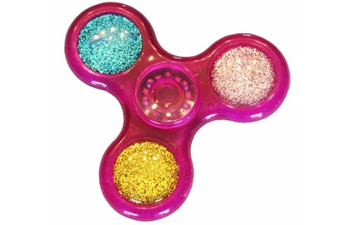 Hand spinner Basic Glitter Mauve