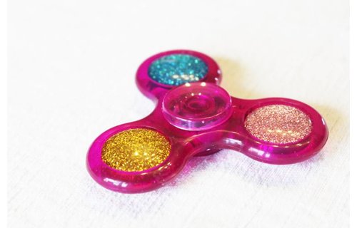 Hand spinner Basic Glitter Mauve