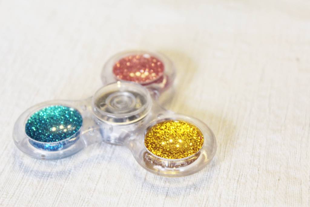 Hand spinner Basic Glitter Transparant Hand spinner Basic Glitter Transparant