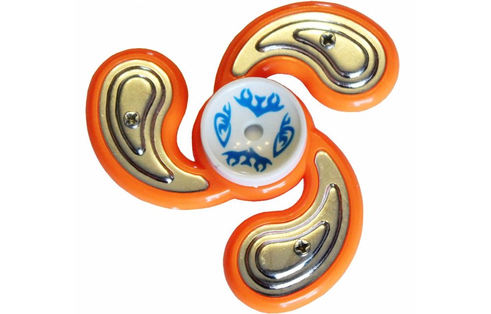 Hand spinner Metal counterweight Orange Hand spinner Metal counterweight Orange