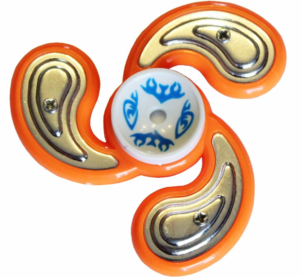 Hand spinner Metal counterweight Orange
