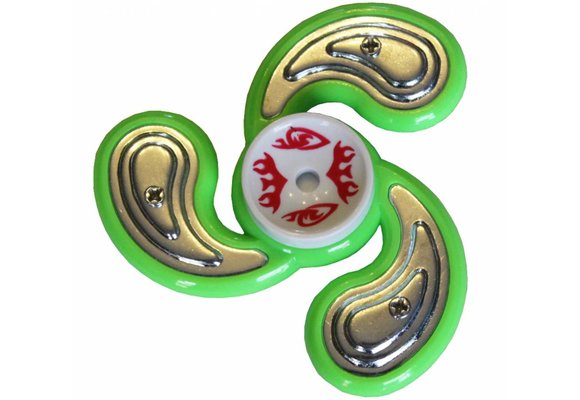 Hand spinner Metal counterweight Groen