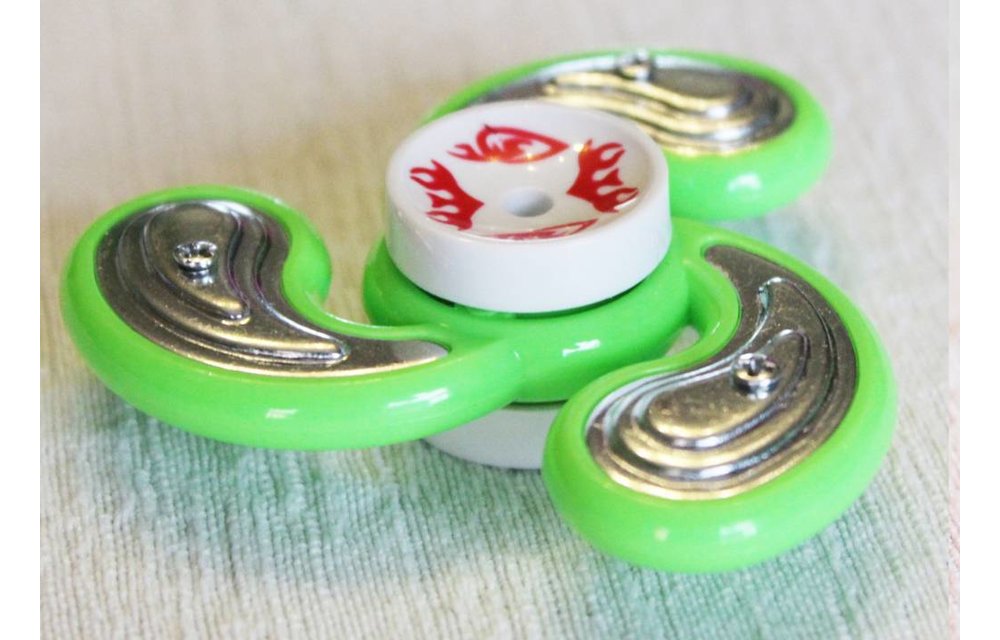 Hand spinner Metal counterweight Groen Hand spinner Metal counterweight Groen