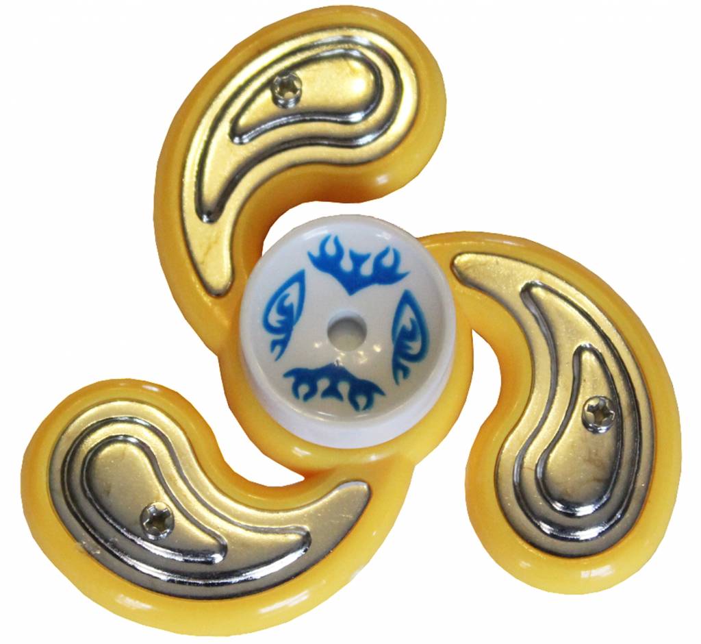 Hand spinner Metal counterweight Geel