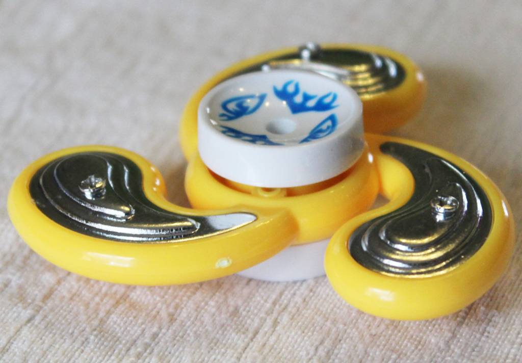 Hand spinner Metal counterweight Geel